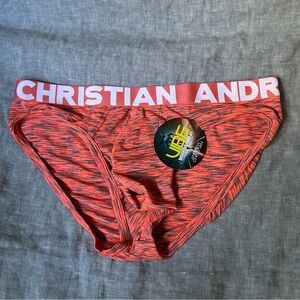 Andrew Christian Uibe Workout Gear Spacedye Briefs Size XL New